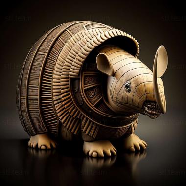 3D model Clambus armadillo (STL)